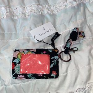 Vera Bradley ID Holder and Lanyard